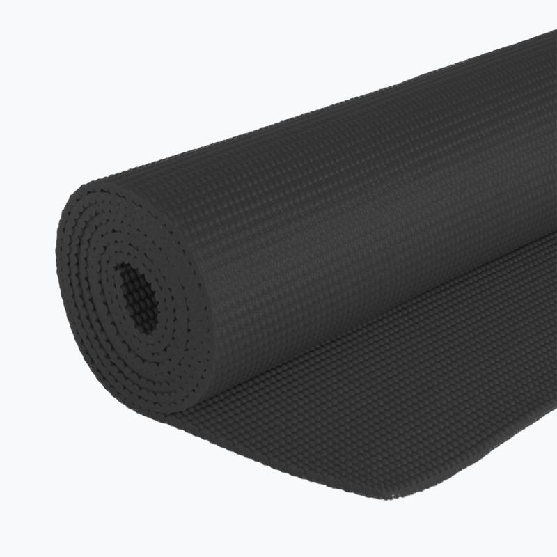 Mata do jogi Gaiam Premium Black Chakra 6 mm black chakra 3