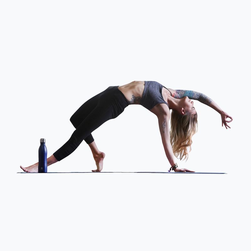 Mata do jogi Gaiam Premium Black Chakra 6 mm black chakra 6