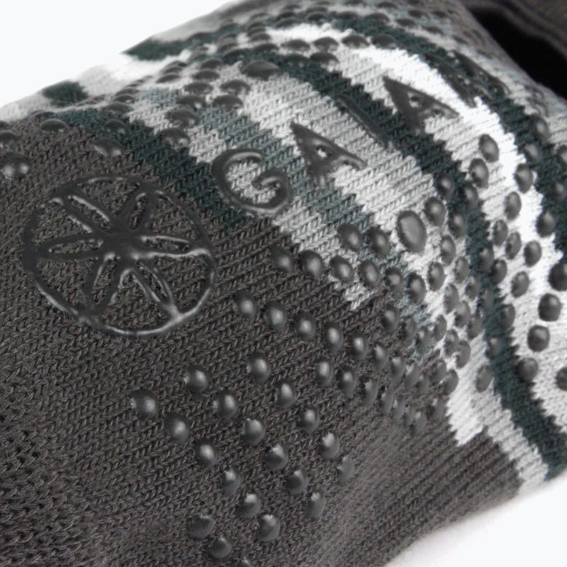 Skarpety Gaiam Grippy Yoga Anklets smoky grey 4