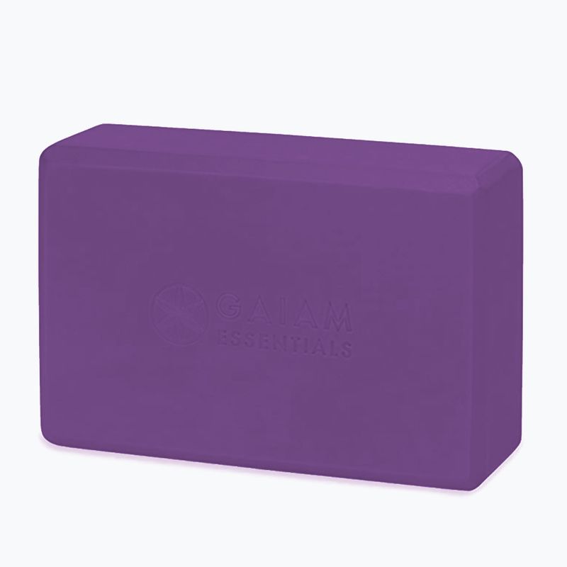 Kostka do jogi Gaiam Essentials violet 2