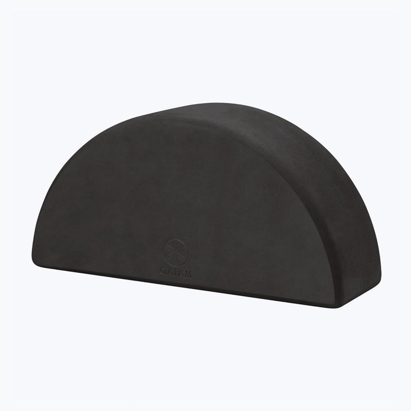 Kostka do jogi Gaiam Crescent Balance black 2