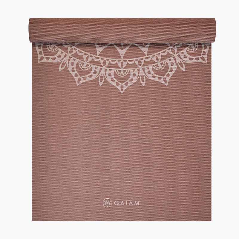 Mata do jogi Gaiam Marrakesh Yoga cinnamon 2