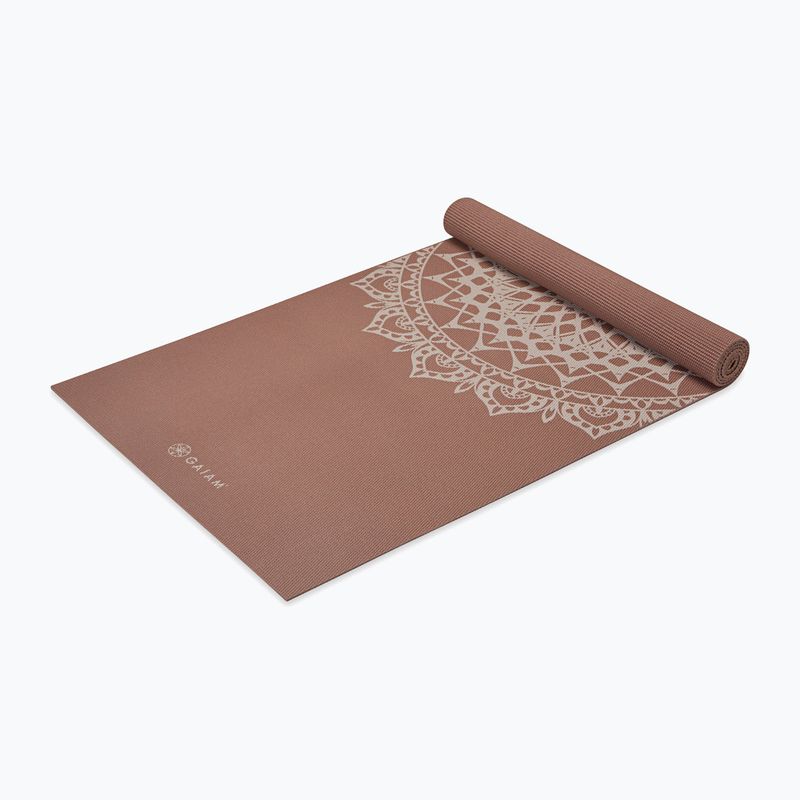 Mata do jogi Gaiam Marrakesh Yoga cinnamon 3