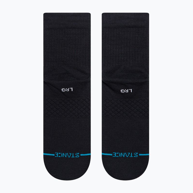 Skarpety Stance Logoman Quarter black 3