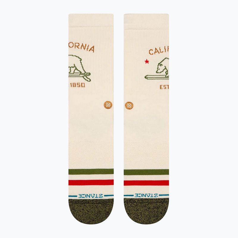 Skarpety Stance California Republic 2 off white 2