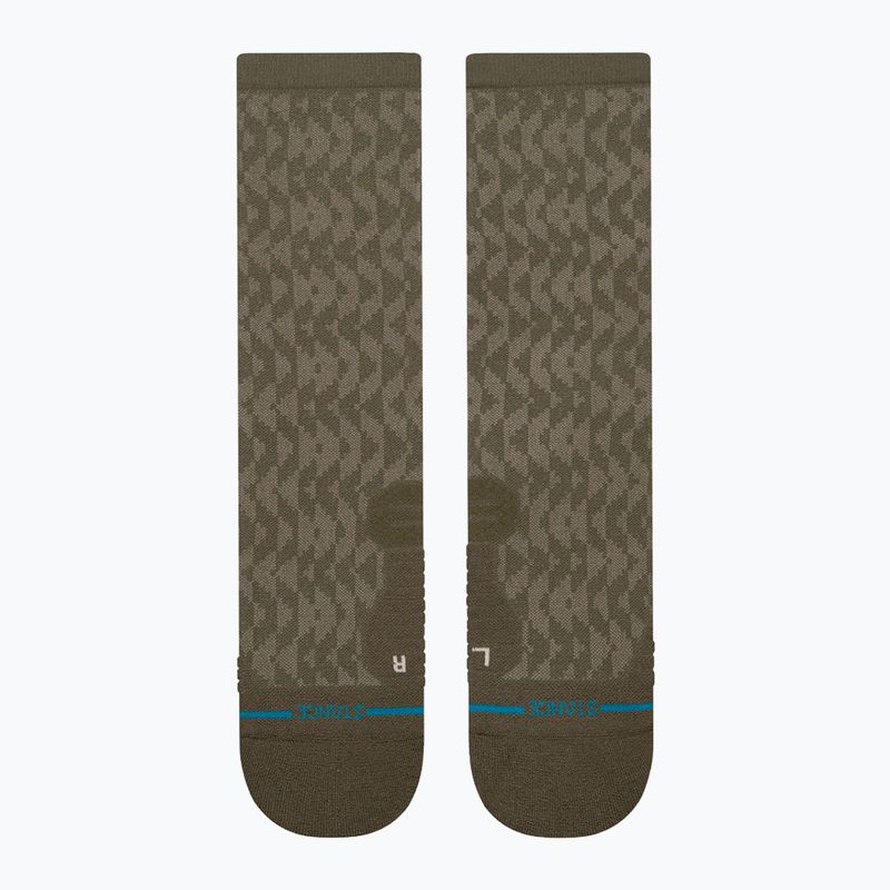 Skarpety Stance Digzig Light Crew olive 2