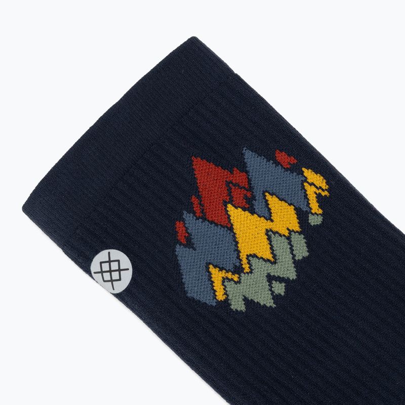 Skarpety Stance Peaks Robbed Light Crew navy 4