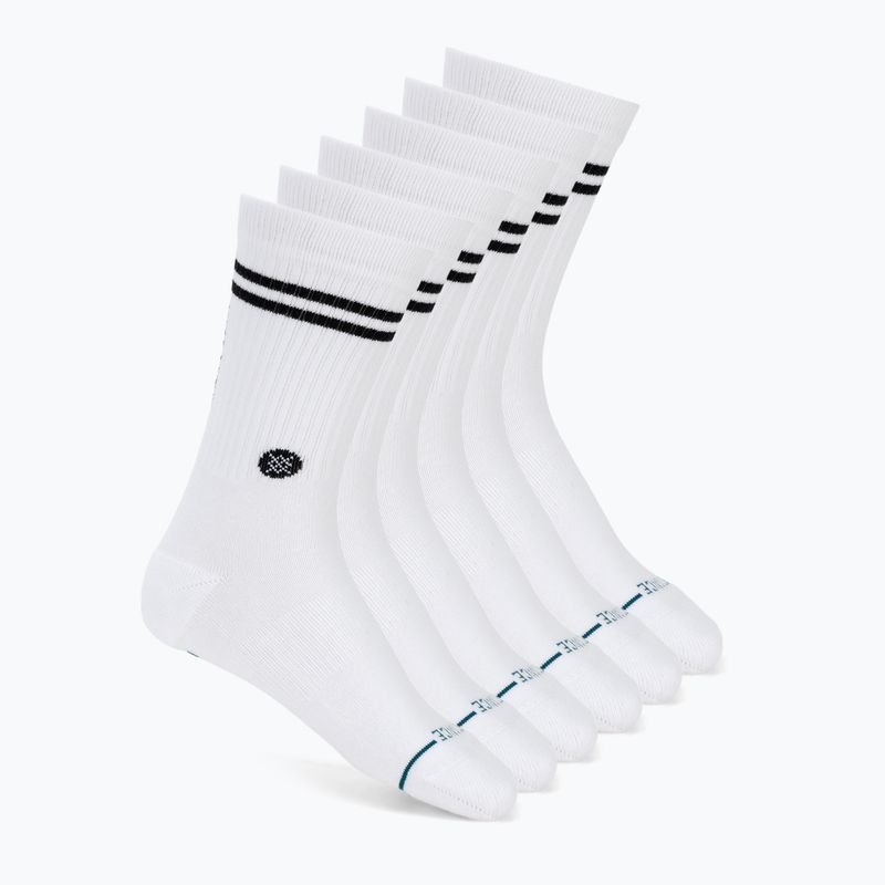 Skarpety Stance Core Crew 6 par white