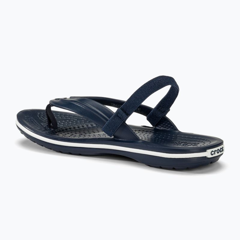 Japonki dziecięce Crocs Crocband Strap Flip Kids navy 3