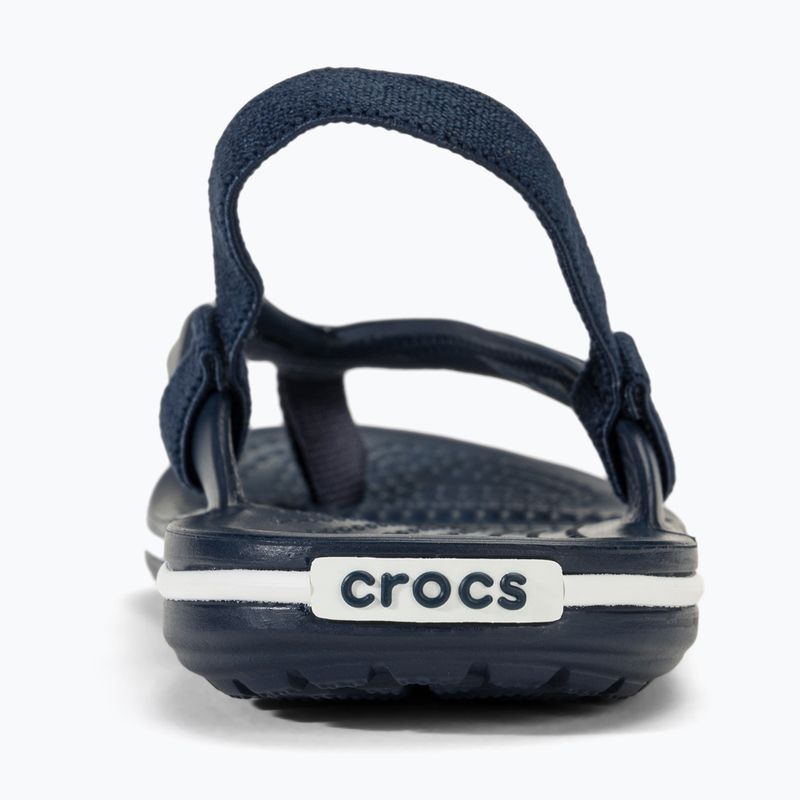 Japonki dziecięce Crocs Crocband Strap Flip Kids navy 6