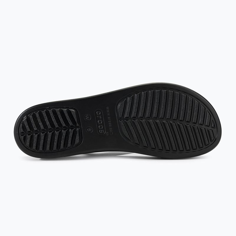 Sandały damskie Crocs Brooklyn Low Wedge black/black 4