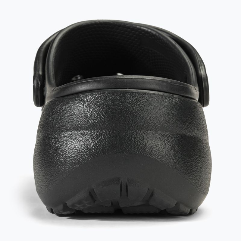 Klapki damskie Crocs Classic Platform Clog black 7