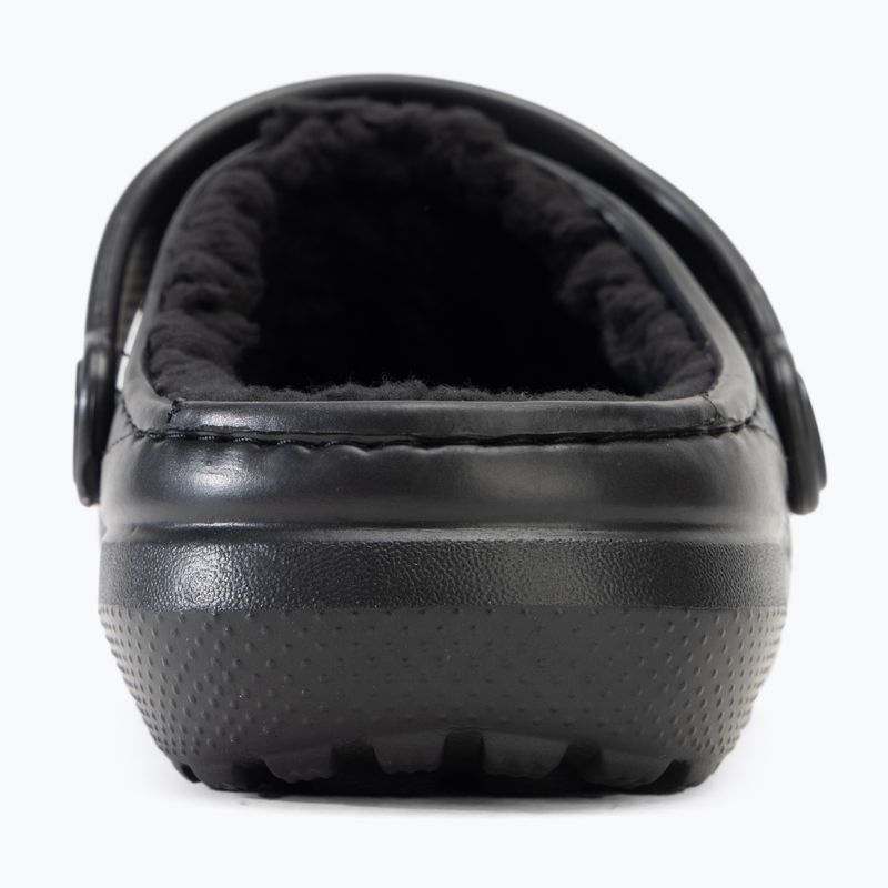 Klapki dziecięce Crocs Classic Lined Clog Kids black/black 7