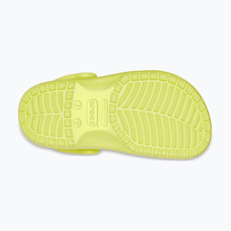 Klapki dziecięce Crocs Classic Clog Kids lemon 12