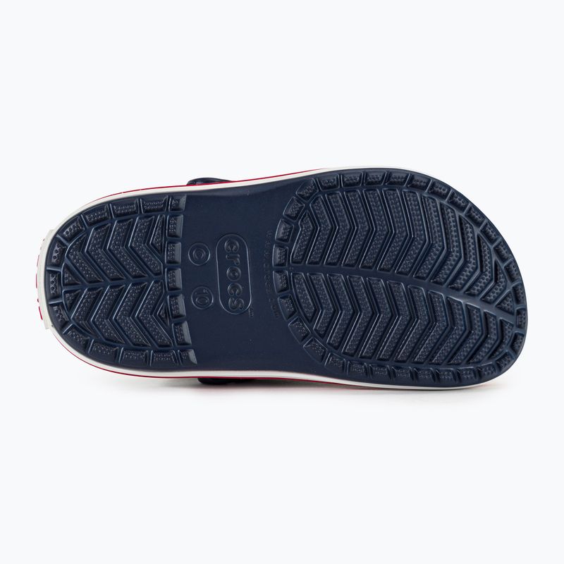 Klapki dziecięce Crocs Crocband Clog Toddler navy/red 6