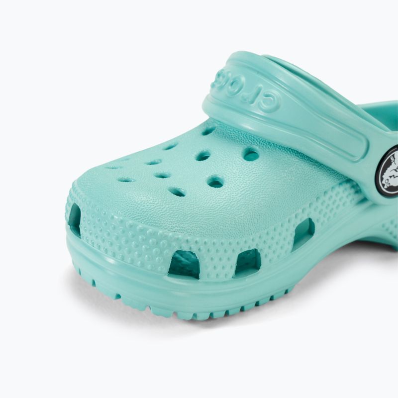 Klapki dziecięce Crocs Classic Clog Toddler pure water 8