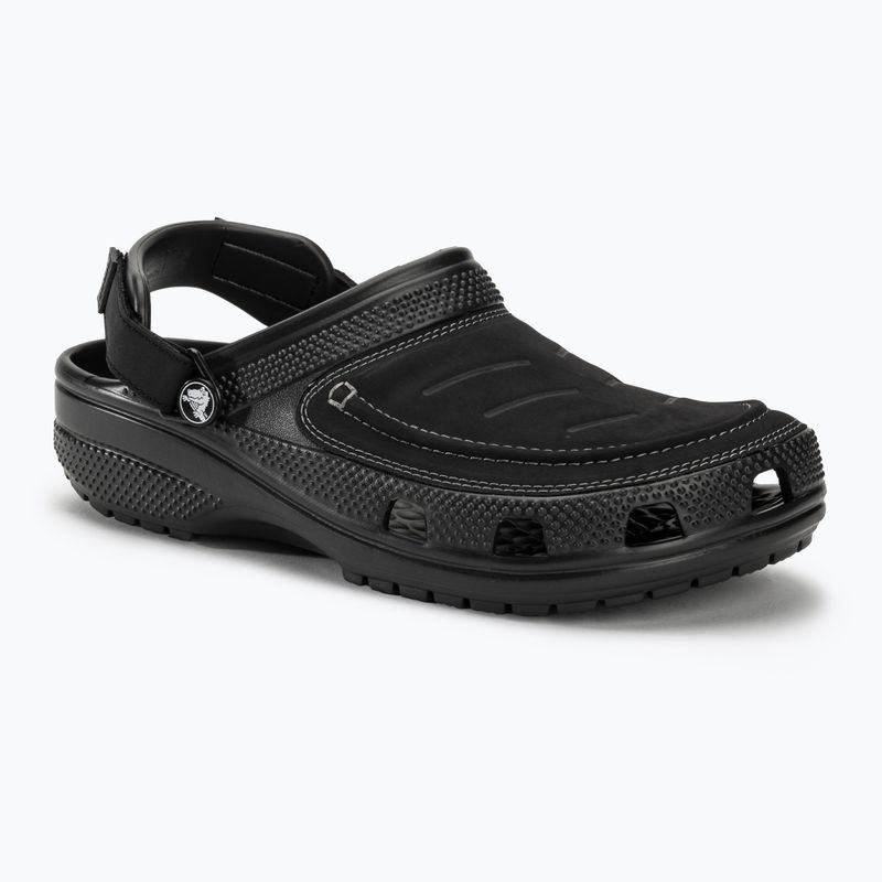 Klapki męskie Crocs Yukon Vista II LR Clog black/slate grey 2