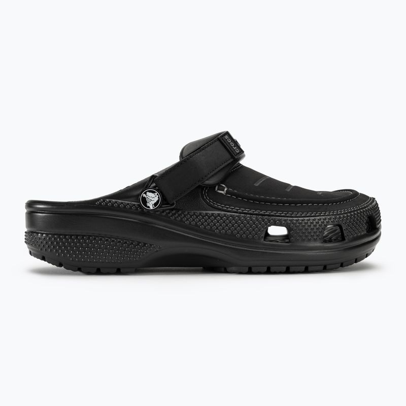Klapki męskie Crocs Yukon Vista II LR Clog black/slate grey 3