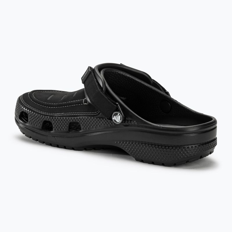 Klapki męskie Crocs Yukon Vista II LR Clog black/slate grey 4