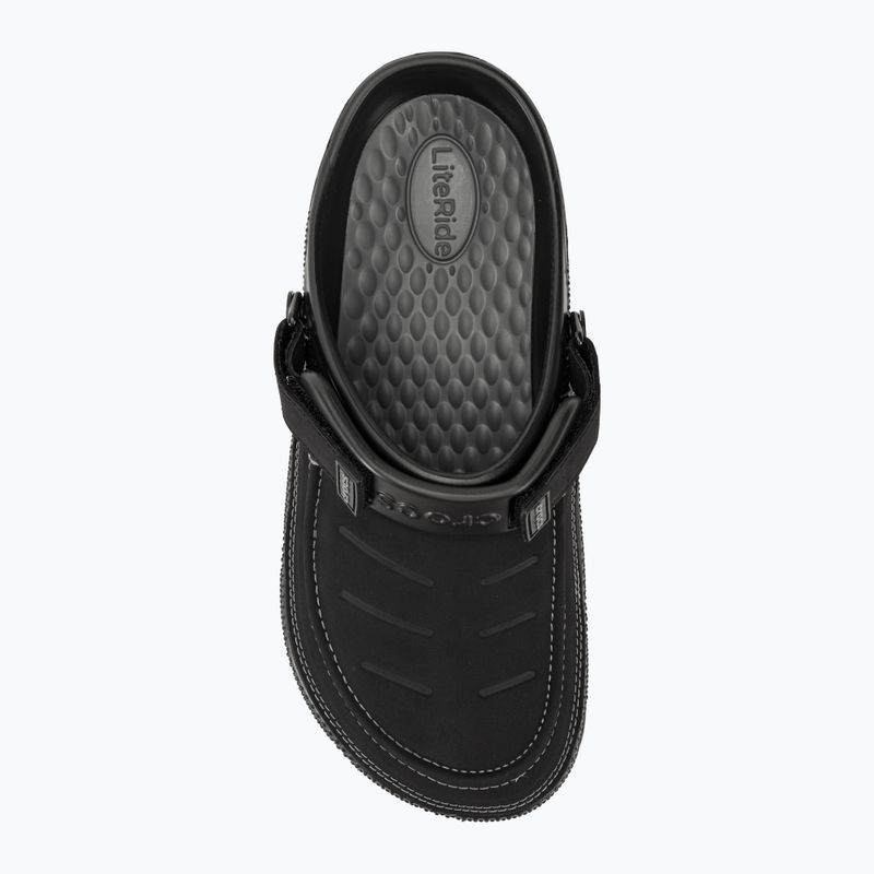 Klapki męskie Crocs Yukon Vista II LR Clog black/slate grey 7