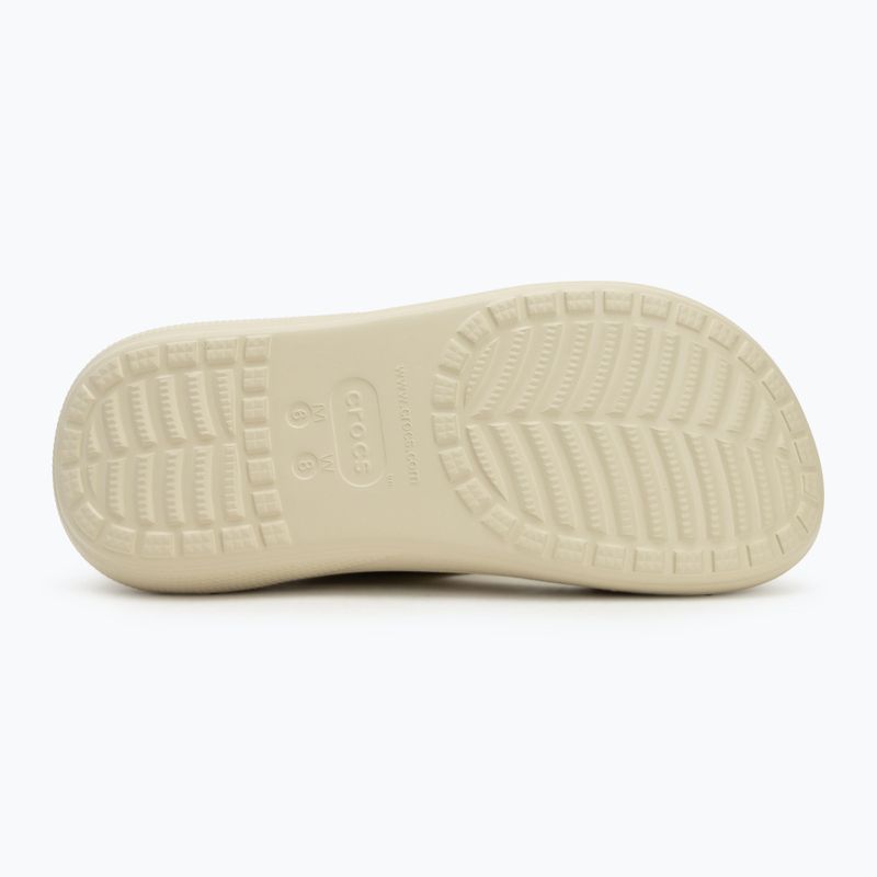 Klapki damskie Crocs Classic Crush Sandal bone 4