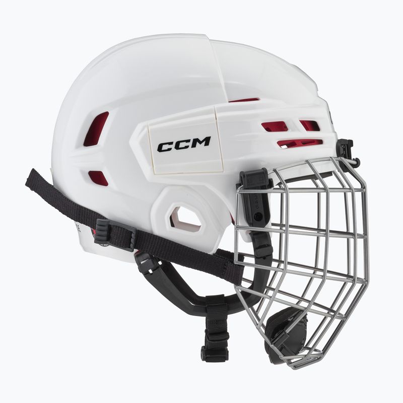 Kask hokejowy dziecięcy CCM Tacks 70 Combo white 9