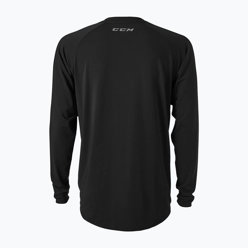 Longsleeve hokejowy męski CCM Ribano Non Compression SR grey 2