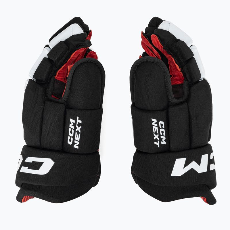 Rękawice hokejowe CCM Next SR black/white 4