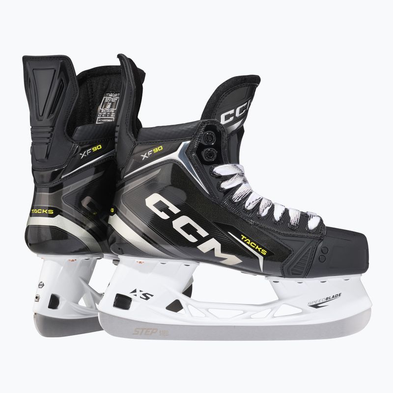 Łyżwy hokejowe męskie CCM Tacks XF90 SR Wide black