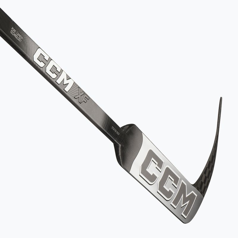Kij hokejowy bramkarski dziecięcy CCM XF INT white/grey 4