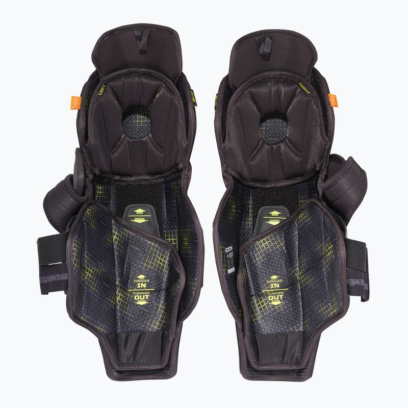 Nagolenniki hokejowe CCM Tacks XF Pro SR black 2