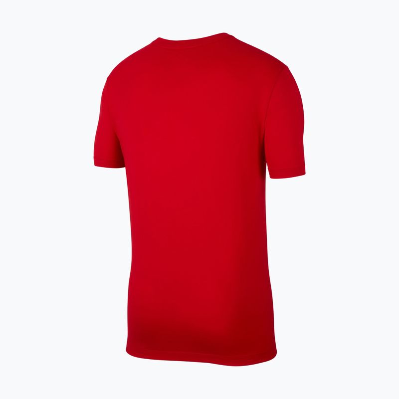 Koszulka męska Nike Sportswear Club university red/white 5
