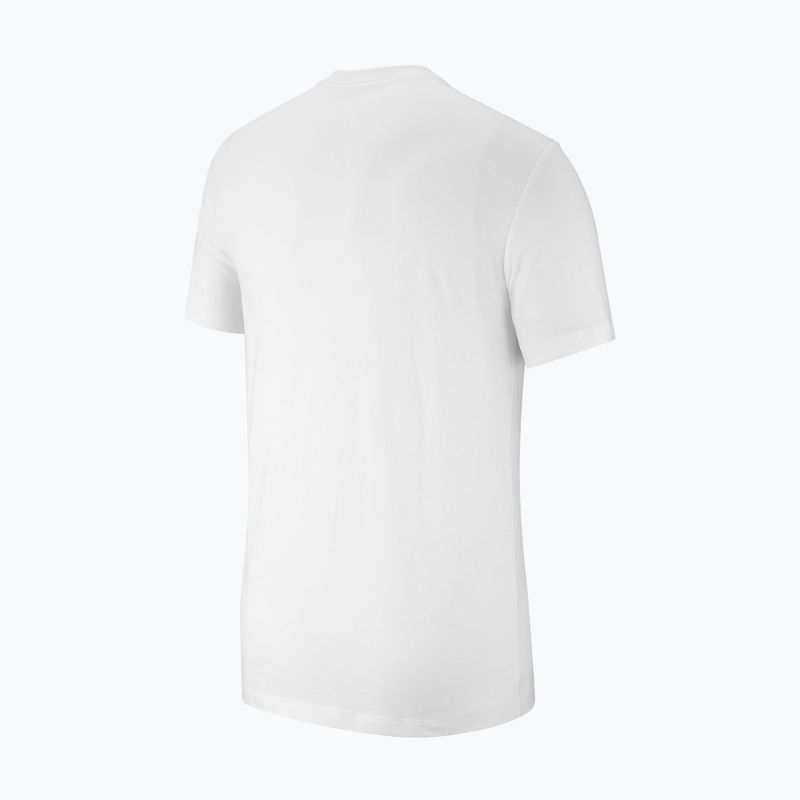 Koszulka męska Nike Sportswear white/black/university red 2