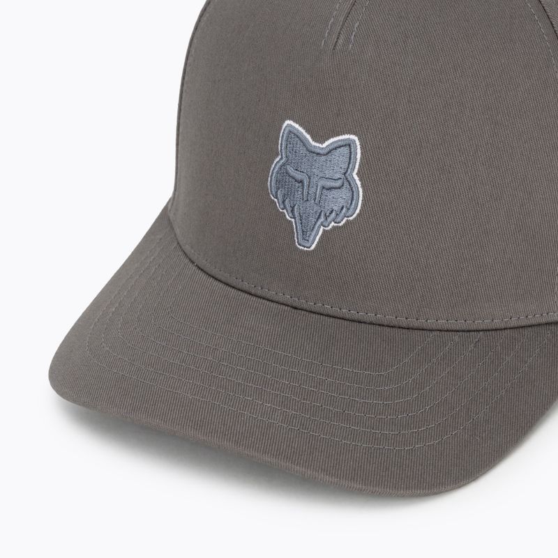 Czapka z daszkiem Fox Racing Fox Head Flexfit steel grey 3
