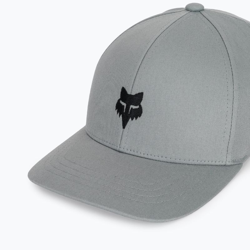 Czapka z daszkiem dziecięca Fox Racing Fox Head 110 Snapback Jr steel grey 3