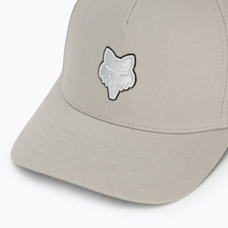 Czapka z daszkiem Fox Racing Fox Head Flexfit vin white 3