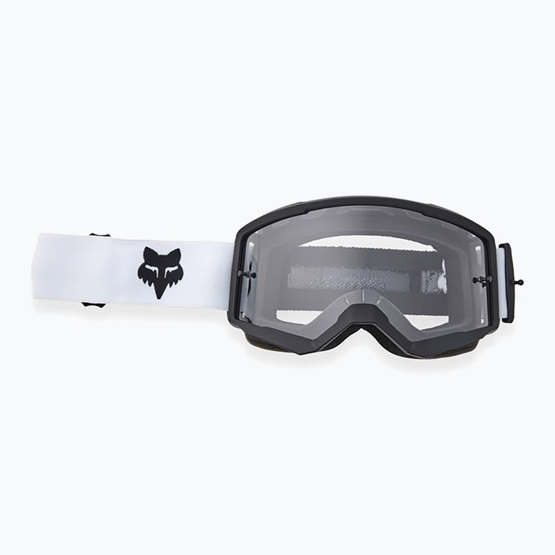 Gogle rowerowe Fox Racing MTB Main white/clear