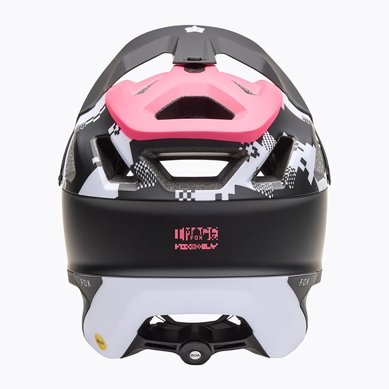 Kask rowerowy Fox Racing Dropframe Pro Digi Image black/white 11