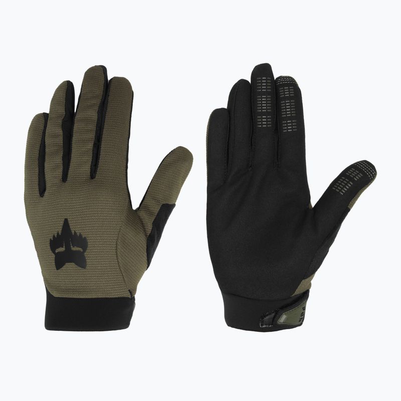Rękawiczki rowerowe męskie Fox Racing Ranger military