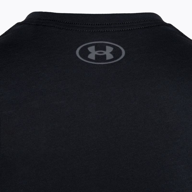 Koszulka męska Under Armour Sportstyle Left Chest black/black 7