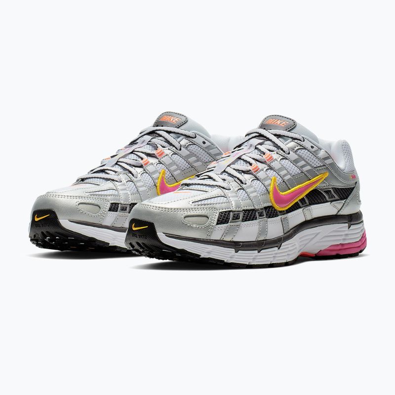 Buty damskie Nike P-6000 white/metallic platinum/laser fuchsia 9