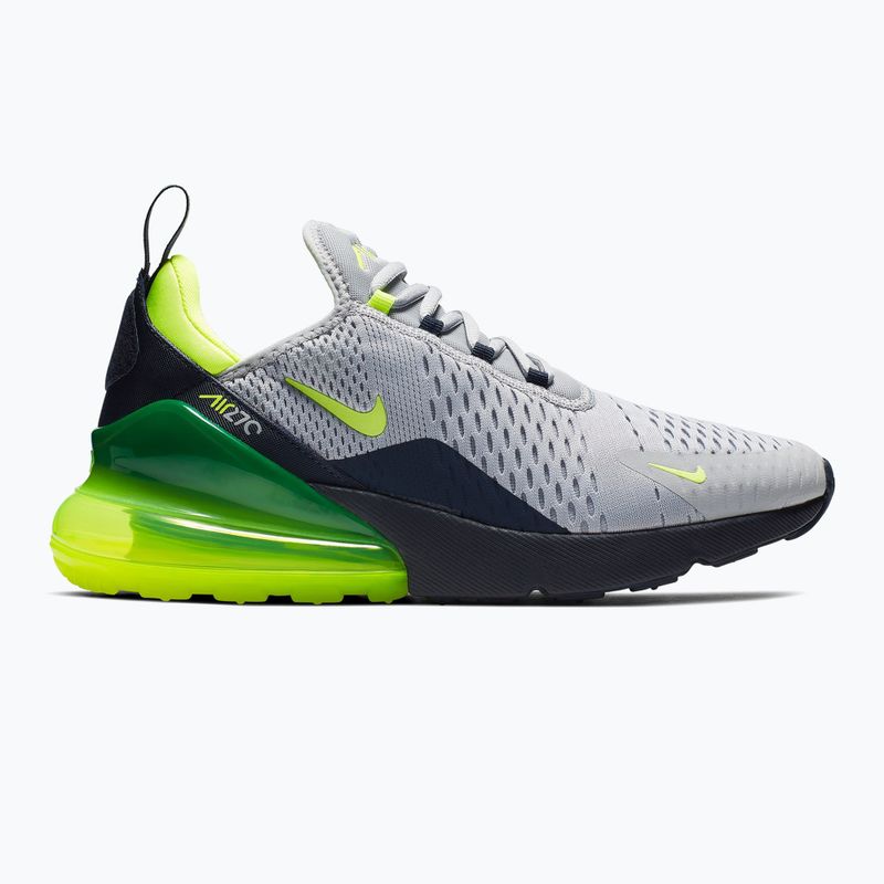 Buty męskie Nike Air Max 270 wolf grey/obsidian/volt 8
