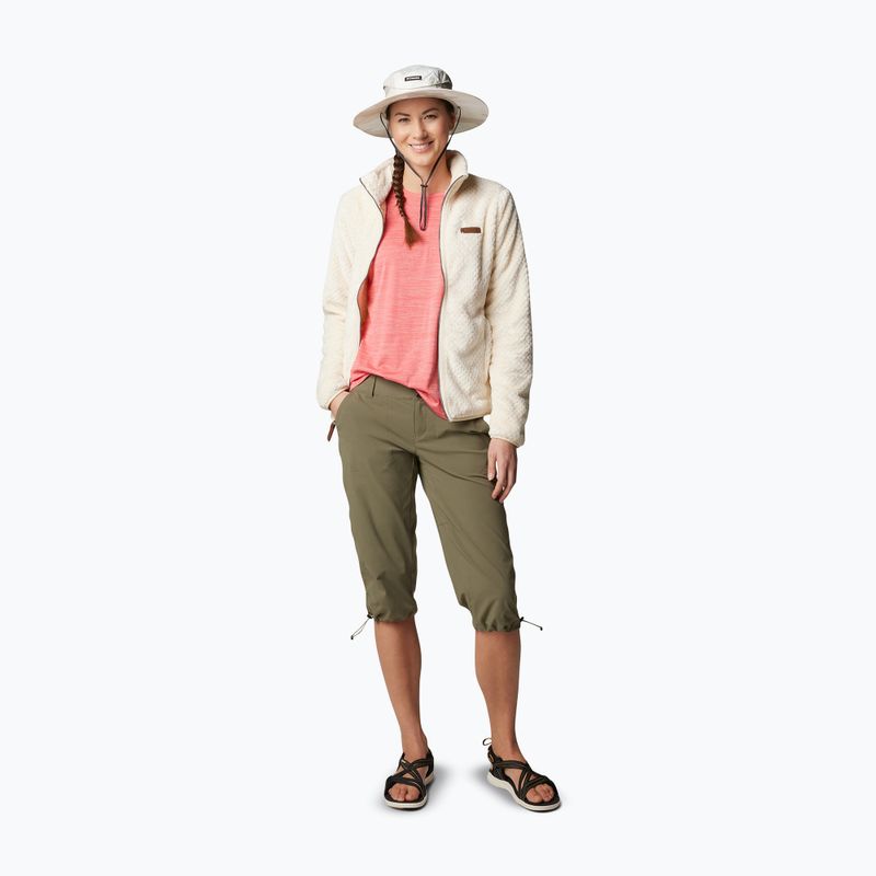 Bluza damska Columbia Fire Side II Sherpa Full Zip chalk 2