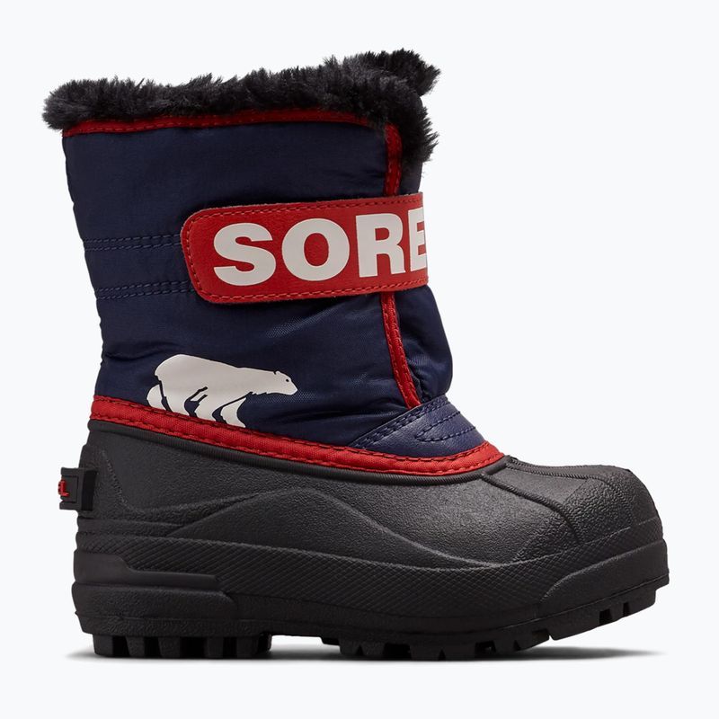 Śniegowce juniorskie Sorel Snow Commander nocturnal/sail red 7