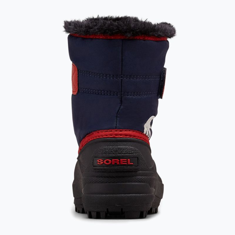 Śniegowce juniorskie Sorel Snow Commander nocturnal/sail red 9