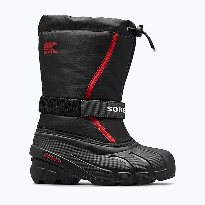Śniegowce juniorskie Sorel Flurry Dtv black/bright red 7