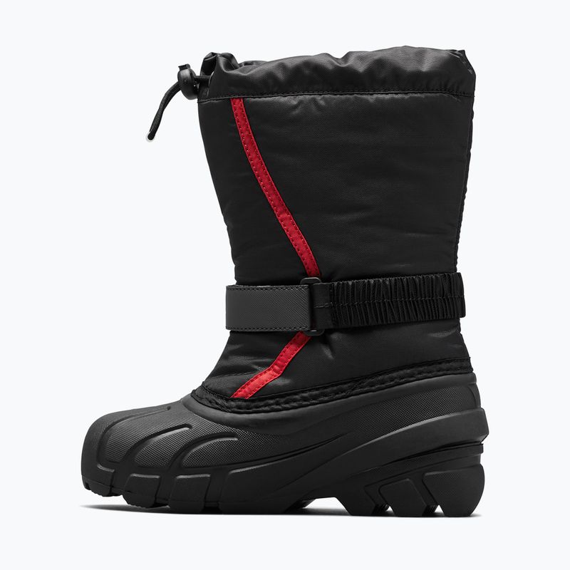 Śniegowce juniorskie Sorel Flurry Dtv black/bright red 8