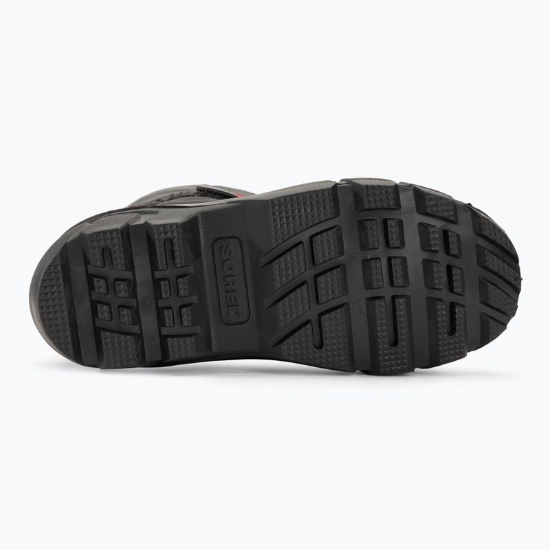 Śniegowce juniorskie Sorel Flurry Dtv black/bright red 5