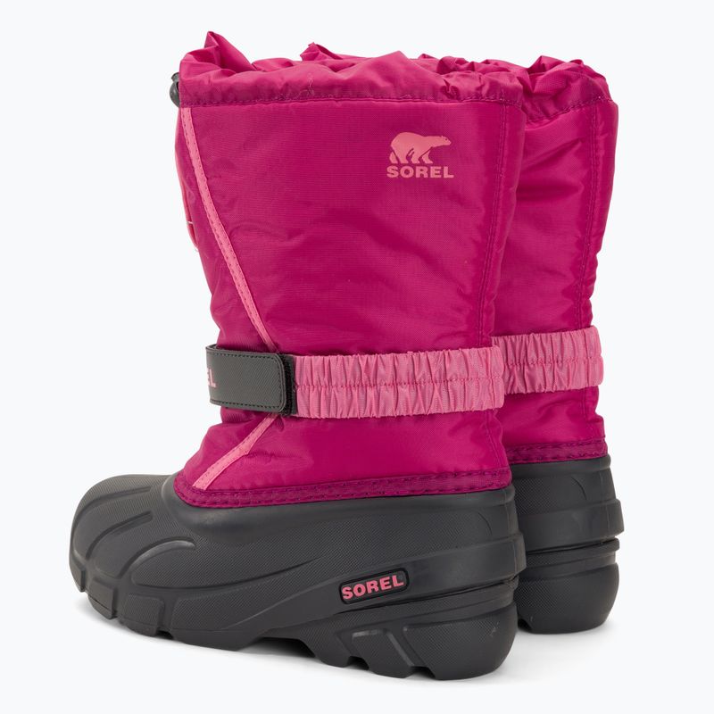Śniegowce juniorskie Sorel Flurry Dtv deep blush/tropic pink 3