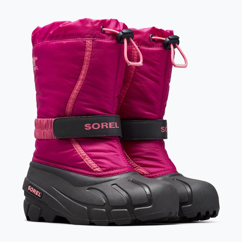 Śniegowce juniorskie Sorel Flurry Dtv deep blush/tropic pink 9